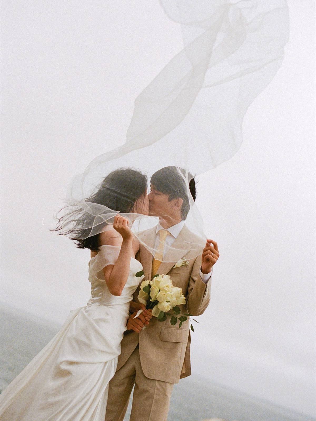 A photograph from the San Francisco love story
