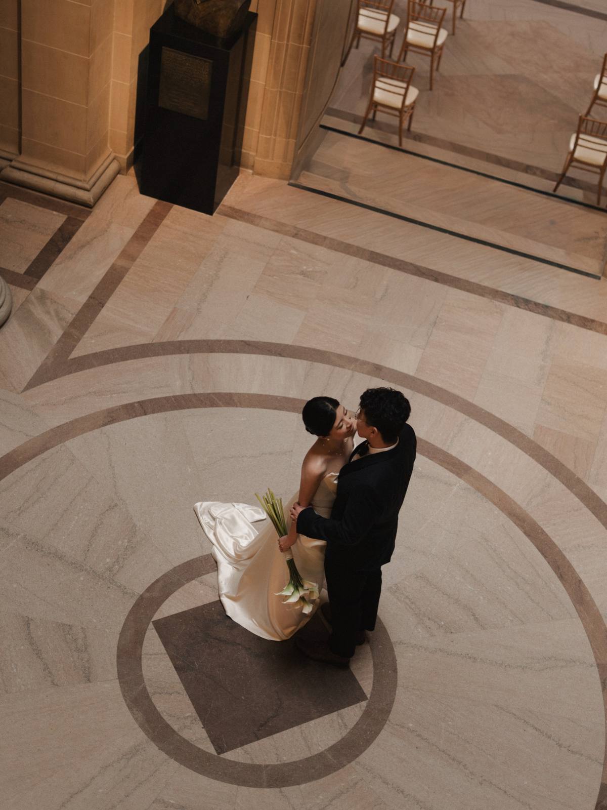 A photograph from the San Francisco love story